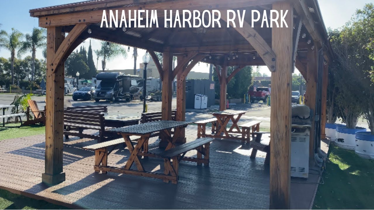 Anaheim Harbor RV Park Review and Tour Closest RV Park to Disneyland