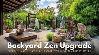 Zen Meets Art: Sculptural Japanese Rock Gardens for Next-Level Backyard Retreats