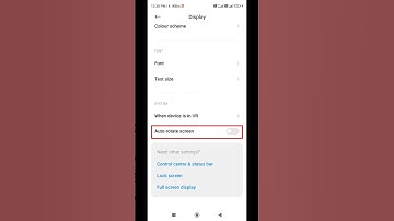 How to enable auto rotate screen in poco phone #shorts