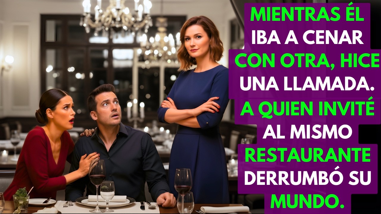 Lo Pillé Llamando A Su Amante Para Cenar Creyendo Que Yo Estaba Medicada. Esperé A Que Saliera Y...