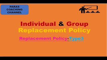 Individual and Group Replacement ||Replacement Theory(Part-4) ||Operation Research