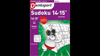 SUDOKU Denksport (deel 14)