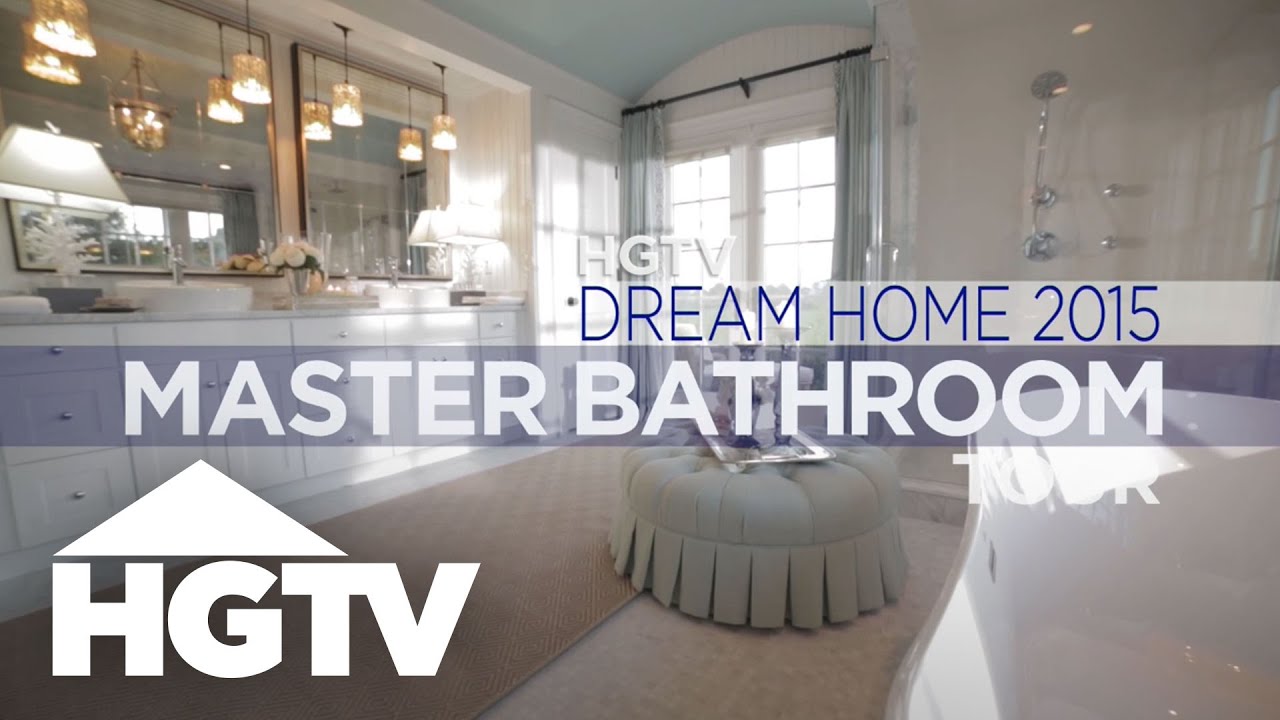 Master Bathroom Tour | HGTV Dream Home (2015) | HGTV - YouTube
