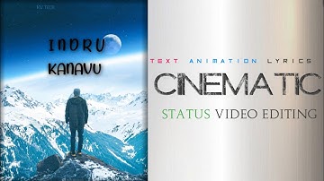 Alight motion tutorial tamil #alightmotion / kv tech