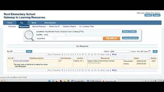 Fayetteville Schools ILL Process Part 1 Requesting an Item