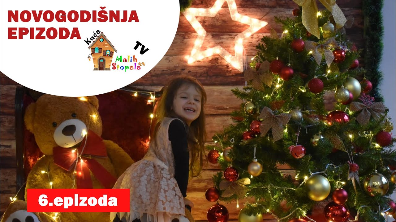 Vrtić kod kuće  - Ep 6 - NOVOGODIŠNJI VIDEO - Kuća Malih Stopala TV