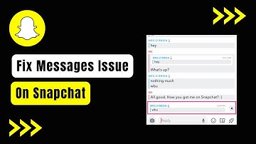 How To Fix Snapchat Messages Not Sending !