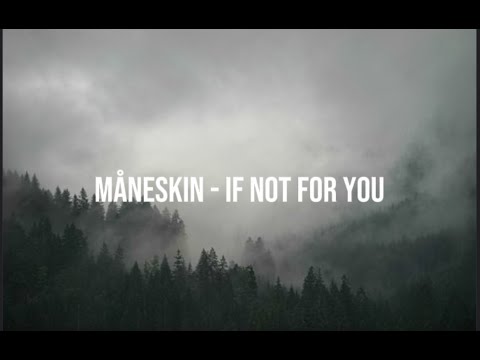 Måneskin If Not For You
