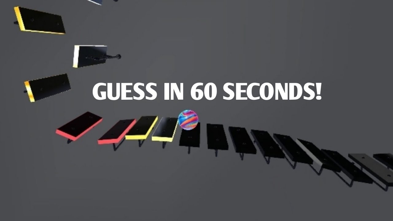 Guess The Song - marble run music 
