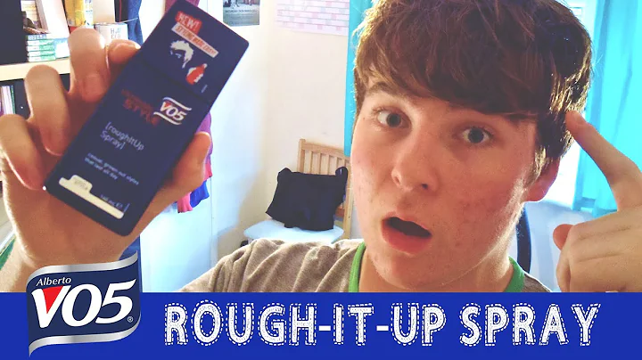 Work With Your Hair: VO5 Rough It Up Spray | jimmericks tutorial