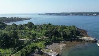 Cushing Island off the coast of Portland Maine