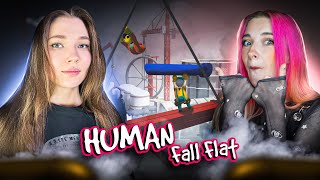 Хрюша @NZKot и Бейби @TilkaPlay хуманят и фол флетят в ▶️ Human: Fall Flat ▶️ Хуман Фол Флет