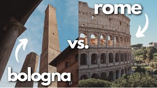 Are Rome & Bologna really that different?? Differences of living in Bologna vs Rome w @SheaJordan