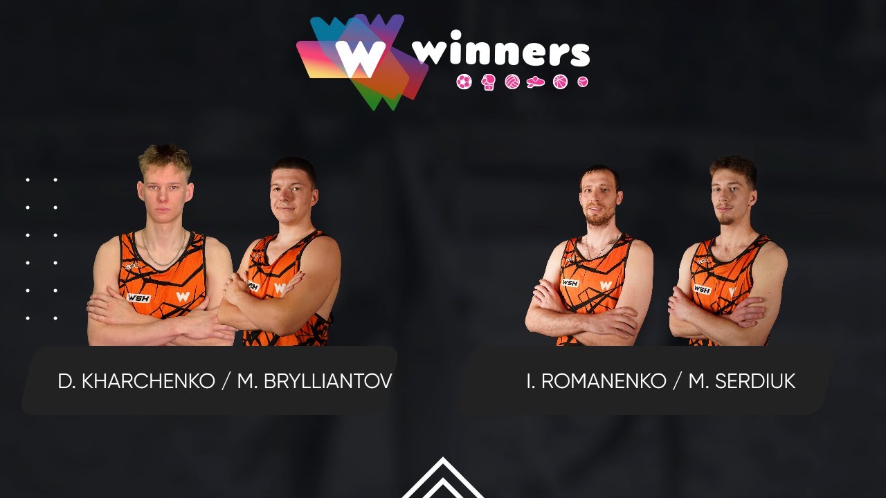 Max Romanenko Winners Beach Volleyball. Men. D. Kharchenko / M. Brylliantov - I ...