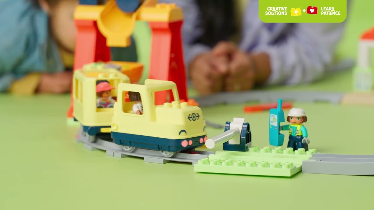 LEGO Duplo Train Bridge - Tracks Expansion Set 10426 for Toddlers