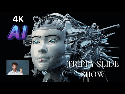 Stunning 4K Weird and Wonderful A.I Art (Chillout/Mediation Study and Cinematic music Slide Show)