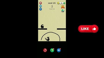 Draw To Save Stickman Puzzle Level 183