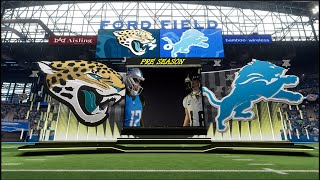 Jaguars vs. Lions Simulation | Pre-Season | Madden 24 PC