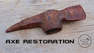 Firefighter Axe Restoration by Make it like new 1,540 views 1 year ago 5 minutes, 25 seconds