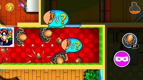 Robbery Bob 1 Playing with a suit  Biff [the ring 12]👮‍♂️✔