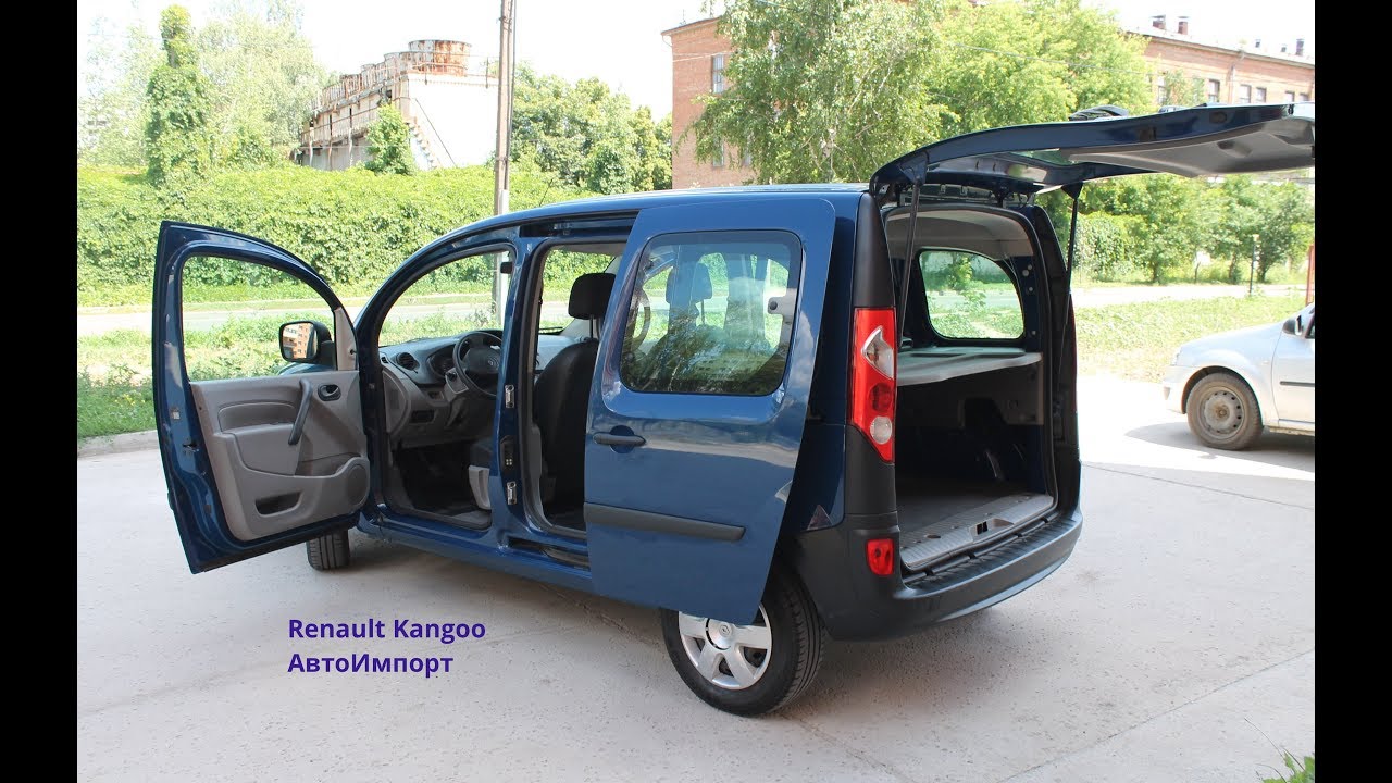 Renault Kangoo Original Passenger Осмотр автомобиля из