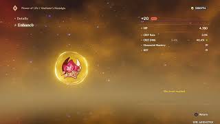 Genshin Impact 40+ Critical Value Artifact