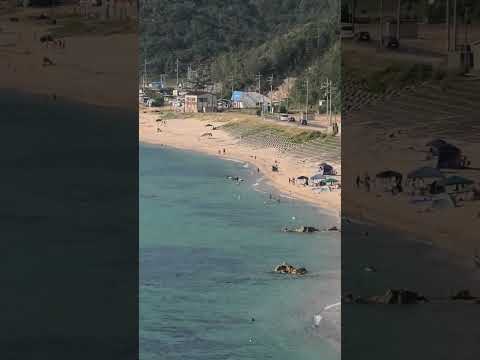 【水晶浜海水浴場】 コバルトブルーの海！【Suishohama Beach】 July 2 , 2022  #shorts