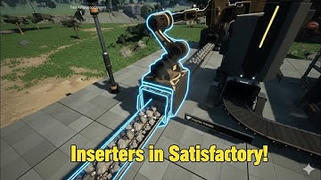 Satisfactory Mod - How Inserters work