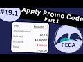 Pega 8.7 Tutorial: Hotel Booking Application #19.1 - Apply Promo Code