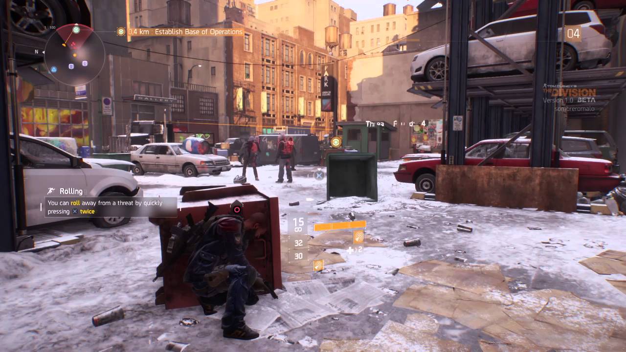 Tom Clancy's The Division™ Beta 1st hostile encounter