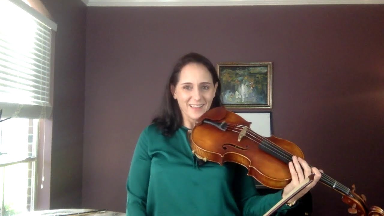 Beginning Orchestra Class video #44 violin and viola - YouTube