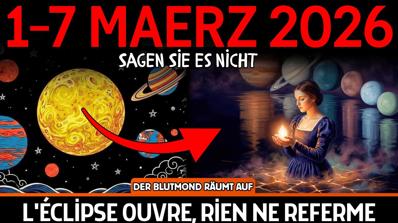 1.-7. MAERZ: Mars in Fische Venus in Widder - Dein Leben Aendert Sich in 7 Tagen KOMPLETT