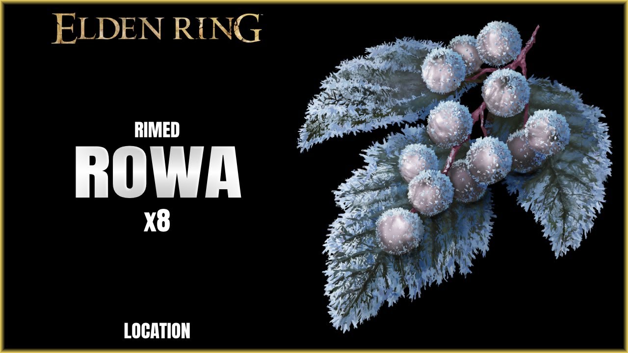 Elden Ring Rimed Rowa x8 Location Yelough Anix Ruins YouTube