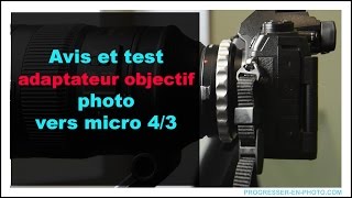 Bague d'adaptation d'objectif à mise au point manuelle en métal pour objectif Tamron adapté à la