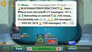 Bluffmaster teen patti ma big blind mufis screenshot 5