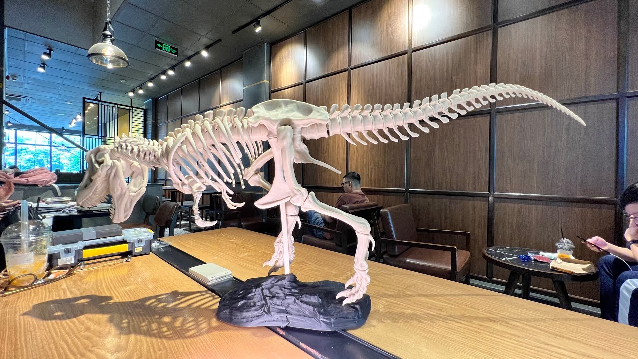 Fdm8 - In 3D xương khủng long bạo chúa