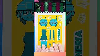 Incredibox Sprunki Mustard Human Sticker Vineria 인크레디박스 스프런키 머스타드 사람버전 스티커 비네리아 Asmr