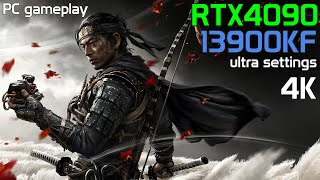Ghost of Tsushima gameplay #2 | RTX 4090 | 13900KF | 4K | ultra settings