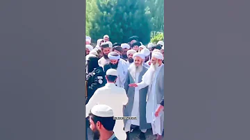 استقبال ویژه و اسکورت امنیتی از مولانا عبدالحمید در هرات افغانستان 