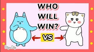 Intense Battle! - Dance Competition - Ft. Nik's Family Animation - Simple Dimple Remix - Cute Cats