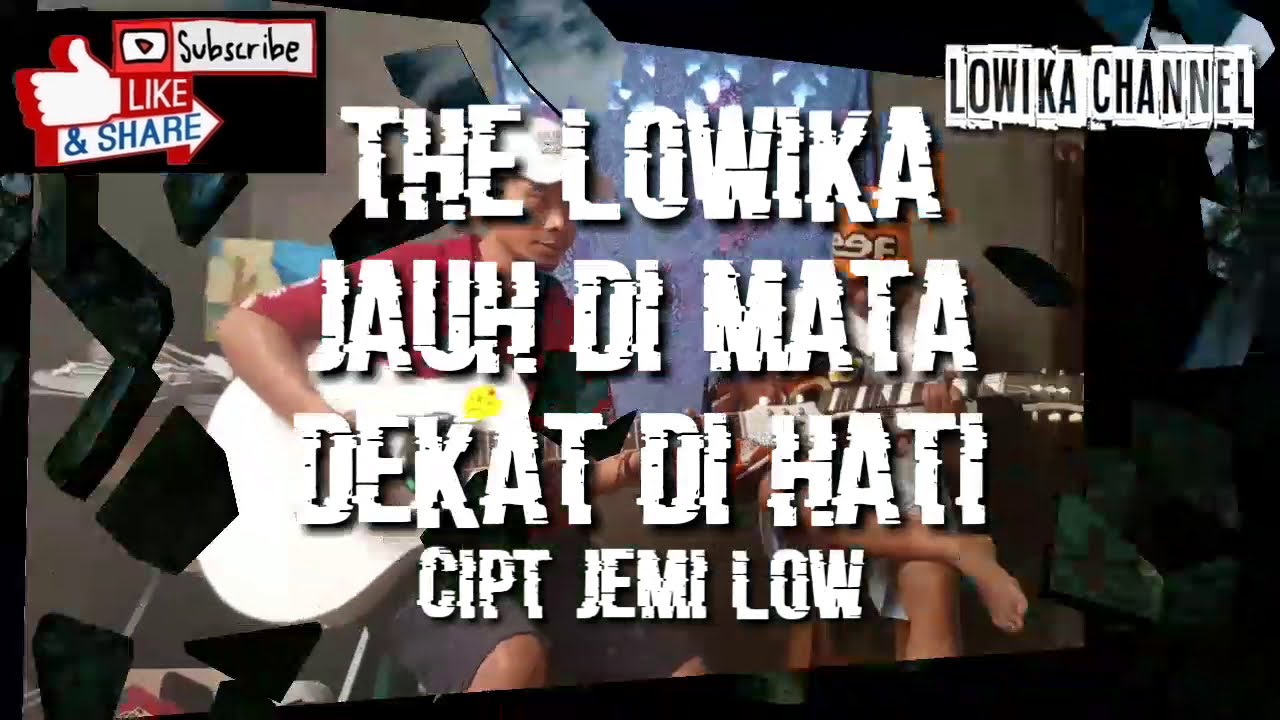 Dekat Di Hati Lirik - RAN - Dekat Di Hati Karaoke Full Music Version