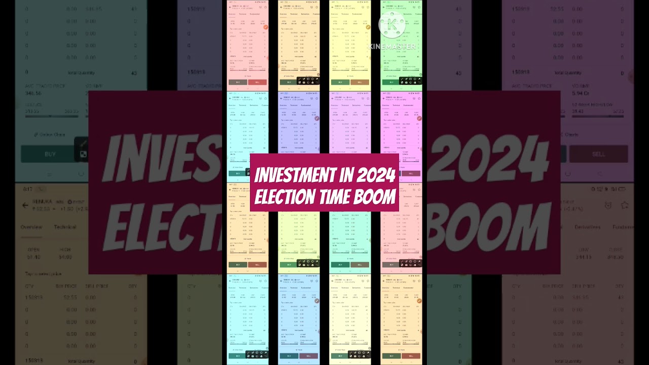 Before election investment 2024