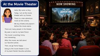 Learn English A1+ | ESL Reading & Listening Practice | At the Movie Theater