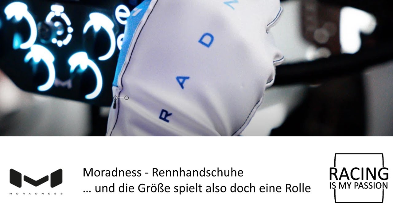 Moradness - Rennhandschuhe... und die Größe spielt also doch eine Rolle ;-)