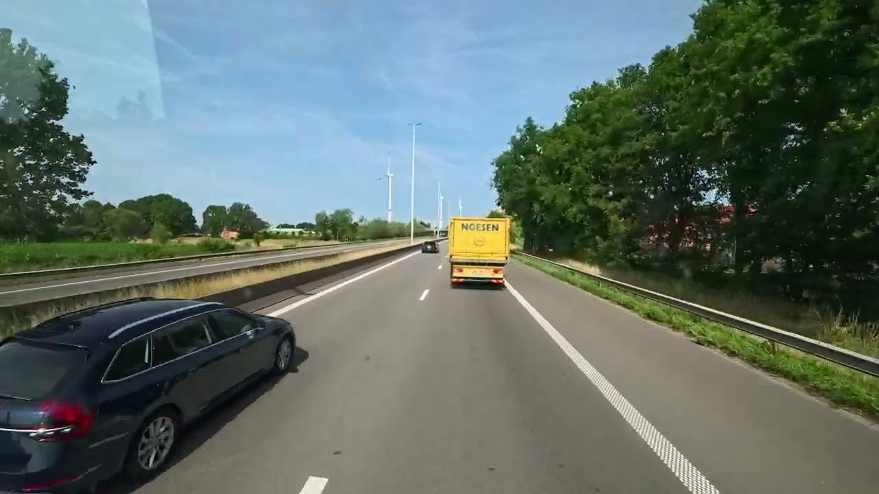Trucking Through Belgium – ASMR POV Drive
