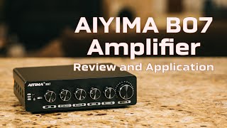 Aiyima B07 Review and Application - with Passive Sub Build.
