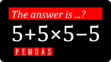 Simple Example of Order of Operations
