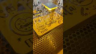 Engraving Dollar Tree Bamboo Boards on the Glowforge Aura #foryou #foryourpage #hack