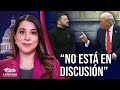 EE. UU. dice que acuerdo con Ucrania no está en discusión por ahora