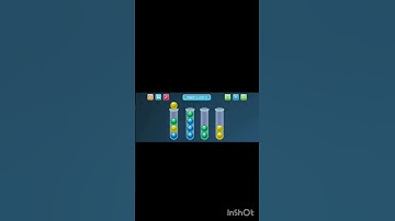 Ball Sort 2023 Game: Chapter 1 level 1-5 #viral #gaming #shorts